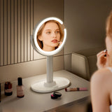 Yezi 10x Magnifying Makeup Mirror with LED Light-2006733389893341190