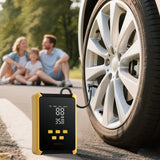 Manan 12V 150PSI Portable Tire Inflator with LED Light-2018816706054590470