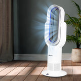 Spector Bladeless Electric Fan Cooler Blue - Rear View