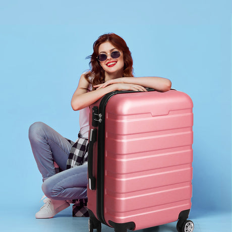 Slimbridge 28"Luggage Case Suitcase Rose Gold 28 inch-2006733066155986950