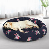 PaWz Dog Calming Bed Pet Cat Washable XXL XX-Large - Rear View