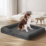 PaWz Memory Foam Pet Sofa Bed - Rear View