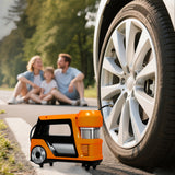 Manan 150PSI 12V Car Tyre Inflator Digital Air Pump LED - Rear View