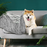 PaWz Dog Blanket Pet Cat Mat Puppy Warm Charcoal-2018816663729868806