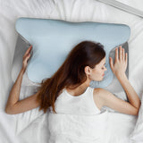 Dreamz Contour Memory Foam Pillow for Pain Relief - Rear View
