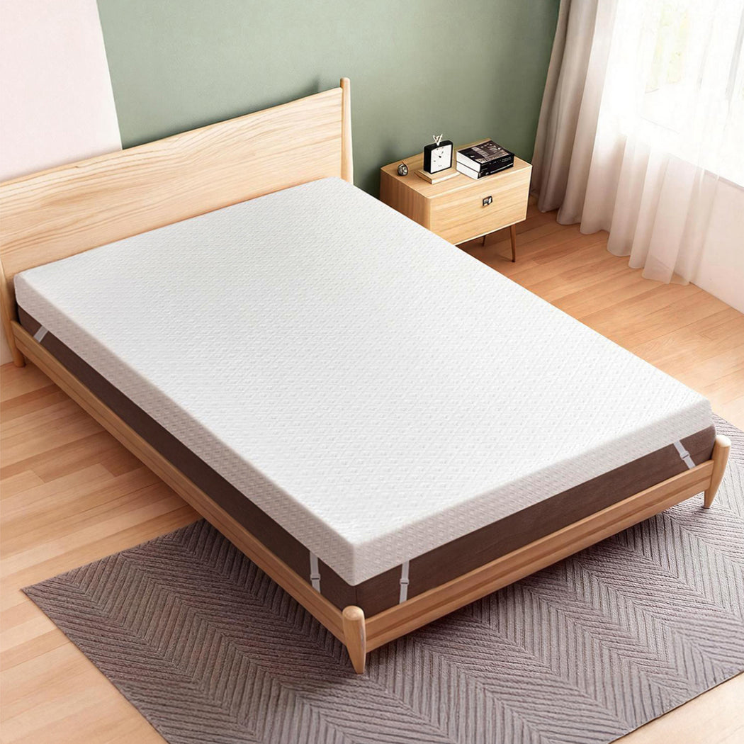 Dreamz Dual-Layer Memory Foam Mattress Topper 10cm-2017004948813910022