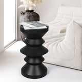Levede Side Table Round End Bedside-2018816901681123334