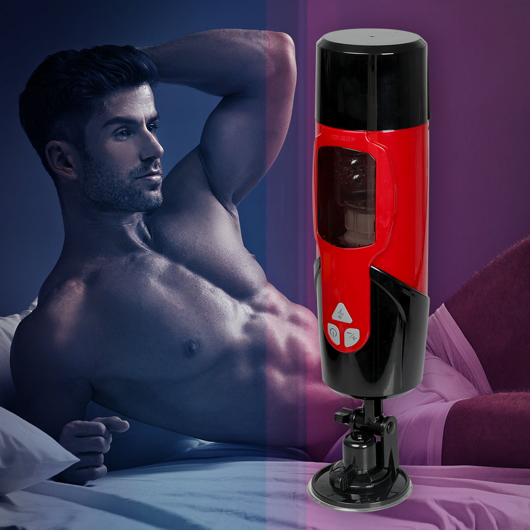 Urway Masturbation Cup Vibrating Pocket Red-1954802636452663302