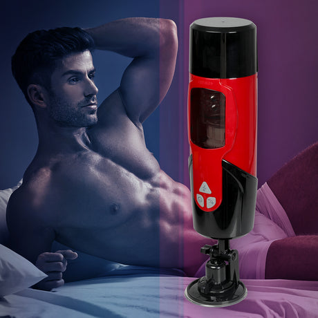 Urway Masturbation Cup Vibrating Pocket Red-1954802636452663302