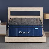DreamZ Spring Mattress Euro Top All Sizes 30CM - Rear View
