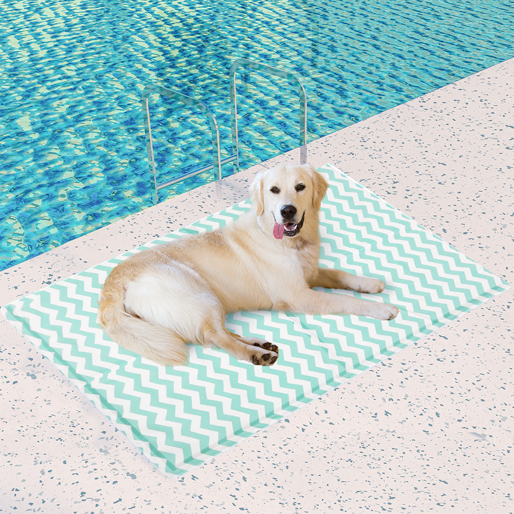 Pawz Pet Cooling Mat XL Green-2006732885196935174