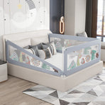 Bopeep Kids Baby Safety Bed Rail Guard Queen-2018816851584356358