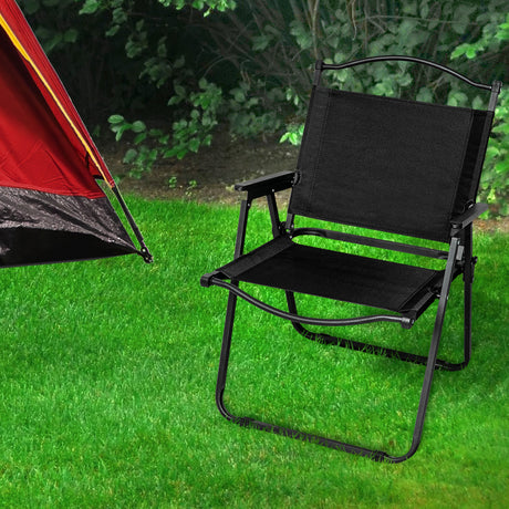 Levede Camping Chair Folding Outdoor-2006733113958469638