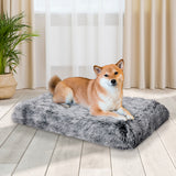PaWz Dog Mat Pet Calming Bed Memory M Charcoal Medium - Rear View