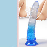 Urway Dildo Dong Realistic Penis Cock Blue 20cm-2018816616942407686