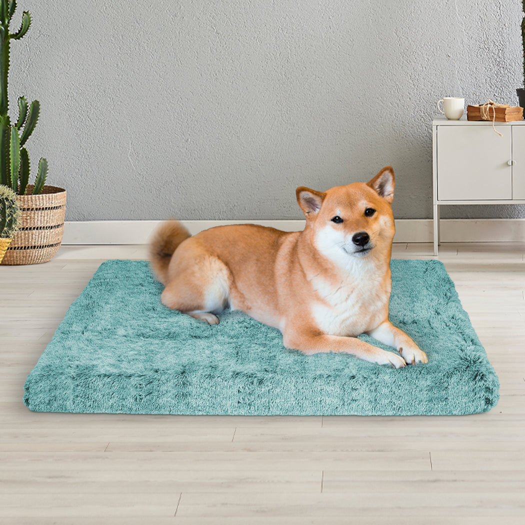 PaWz Dog Mat Pet Calming Bed Memory M Green Medium-2018816675071266822