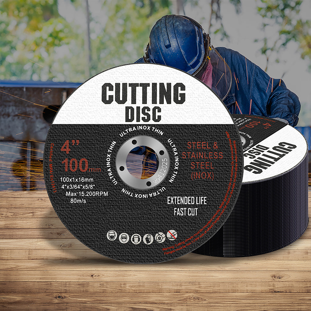 Traderight Cutting Discs 100mm 4" Thin-2018816716481630214