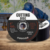 Traderight Cutting Discs 100mm 4" Thin-2018816716481630214