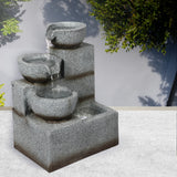 Lambu Electric Fountain Water Bird Bath-2018816914322755590