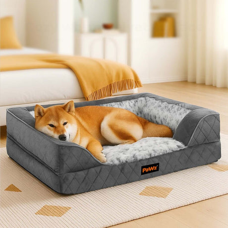 Pawz Orthopedic Memory Foam Pet Bed Dog Washable Mat-1960920180351700998