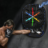 Centra Smart Music Boxing Machine With 8OZ Boxing Glove - Rear View