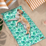 PaWz Pet Cooling Mat Cat Dog Gel Non-Toxic Large - Rear View