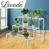 Levede Plant Stands Outdoor Indoor Metal - Rear View