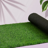 Marlow 40MM Fake Artificial Grass Synthetic Natural 1x20m - Rear View