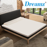 DreamZ 7cm Memory Foam Bed Mattress Queen - Rear View