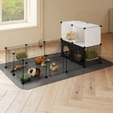 Pawz Guinea Pig Playpen Small Animal Cage DIY  Fence - Rear View