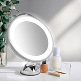 10x Magnifying Makeup LED Mirror 360 Dgree - Rear View