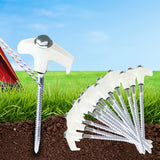 Mountview 15x Tent Pegs Heavy Duty Steel - Rear View