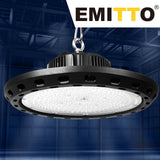 EMITTO UFO High Bay LED Lights 200W - Rear View