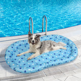 Pawz Pet Cooling Mat XL Blue - Rear View