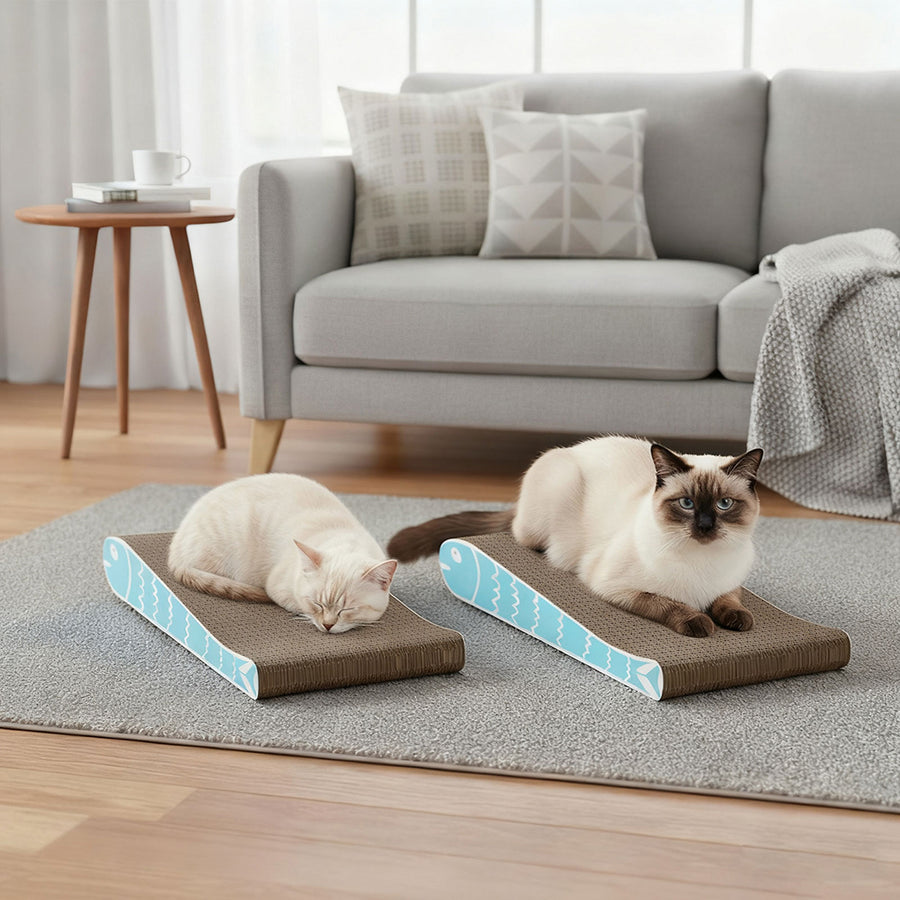 Pawz 2X Cat Scratcher Board Bed-2018816675608137734