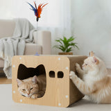 Pawz Cat Scratcher Board Scratching Cardboard-2006732789969457158