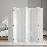 Levede 6 Panel Room Divider 170cm Freestanding Screen - Rear View