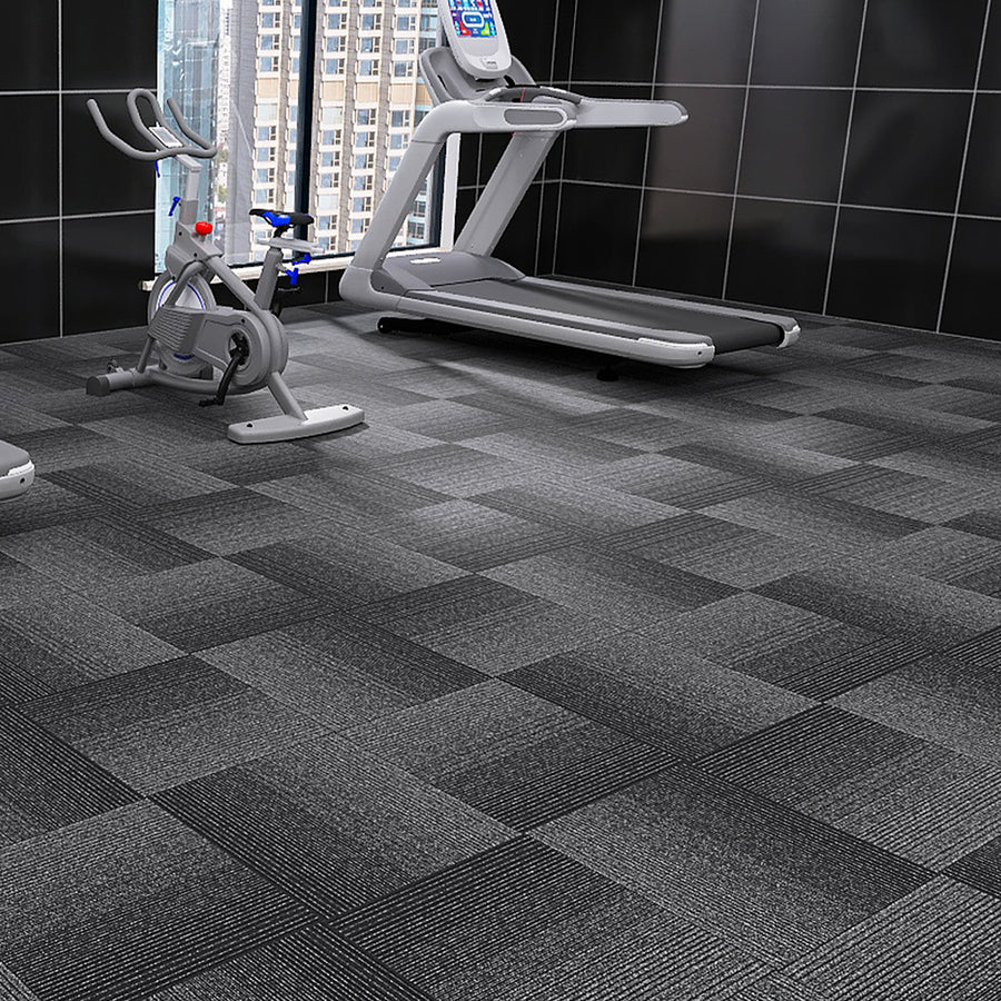 Marlow 20x Carpet Tiles 5m2 Box Heavy Black-2018816861713600519