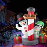 Santaco Inflatable Christmas Decor Pole-2018816868214771718