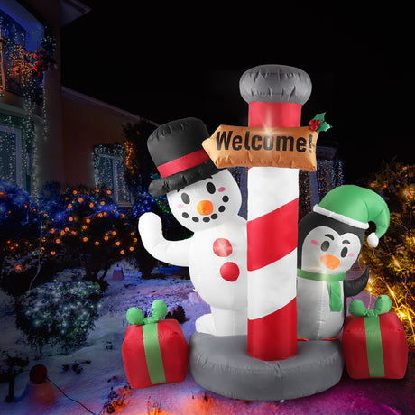 Santaco Inflatable Christmas Decor Pole-2018816868214771718