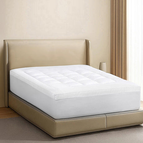 Dreamz Mattress Topper Pillowtop Cover Protector Single-1960920177692512262