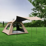 Mountview Instant Pop up Tent Automatic - Rear View