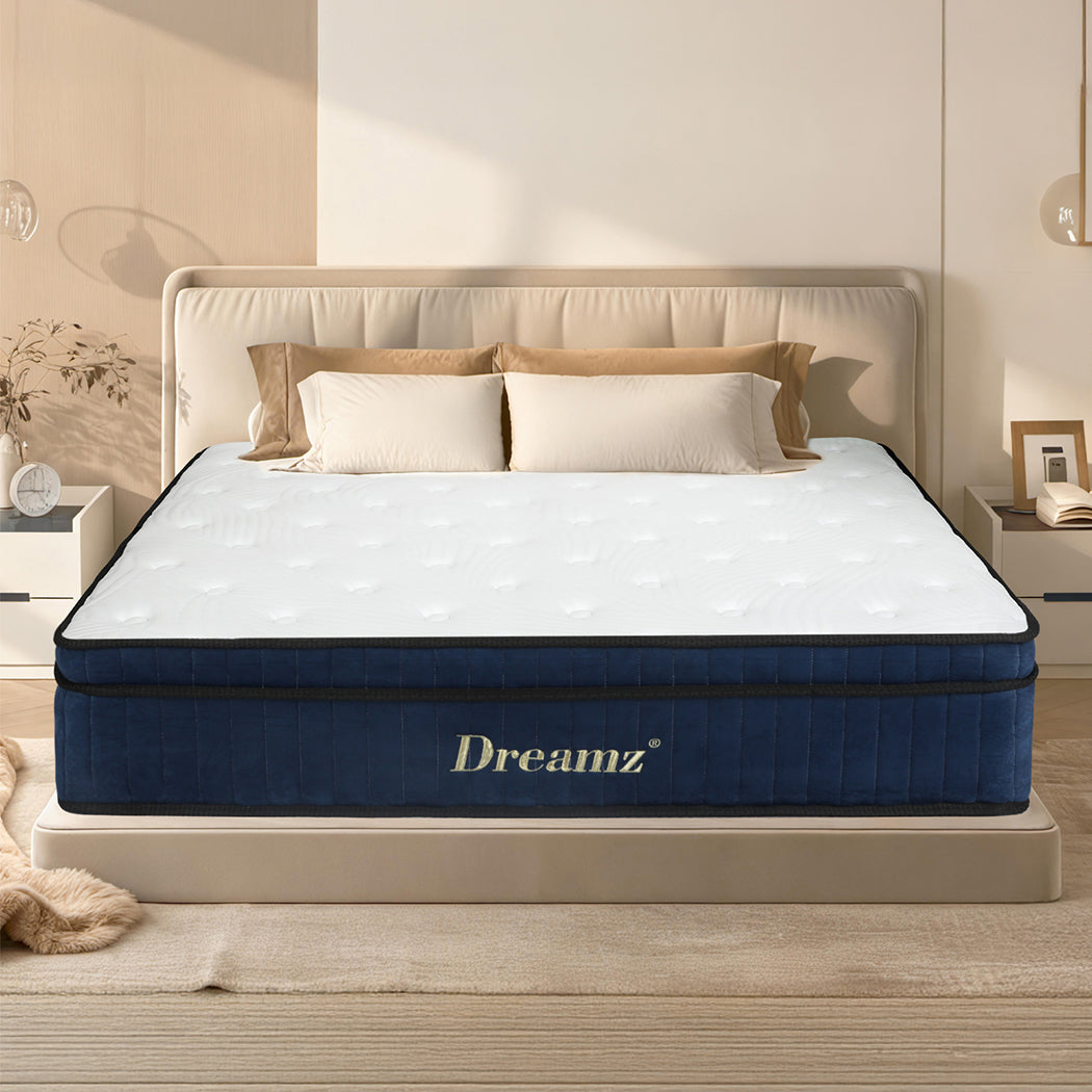 Dreamz 7 Zone Pocket Spring Mattress Medium Firm Queen-2018816908865966086