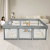 Bopeep Kids Playpen Foldable 180X180 - 45-Degree Angle