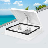 Manan Caravan Roof Vent 12V Fan Air - Rear View