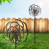 Garden Windmill Wind Mill Spinner Metal-2018816693433929734