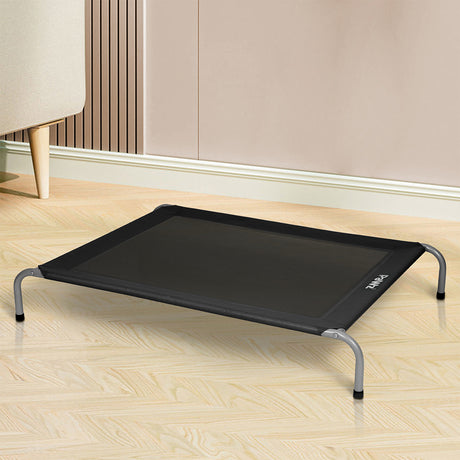 PaWz Elevated Trampoline Pet Bed Dog XXL Black XX-Large-2006733004919148551