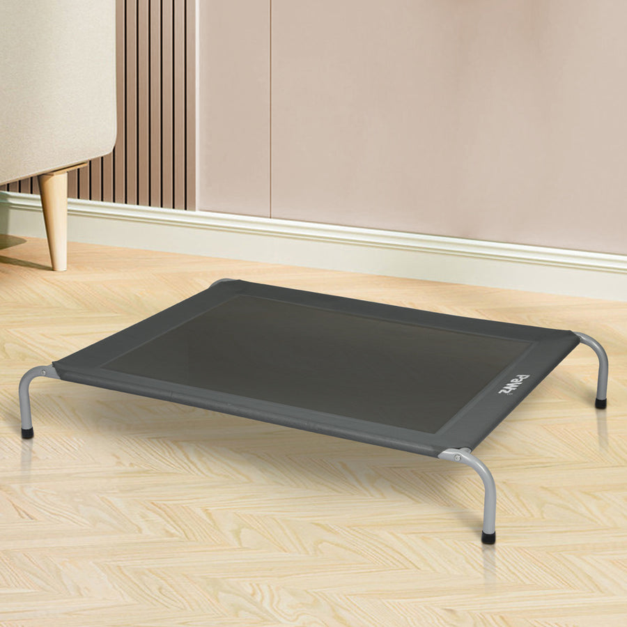 PaWz Elevated Trampoline Pet Bed Dog L Black Large-2006733003681828871
