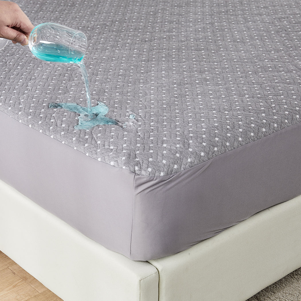 Dreamz Mattress Protector Topper Bamboo King-2018816771393458182