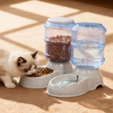 Pawz Automatic Pet Feeder Water Dispenser Set 3.5L - Close-Up Angle